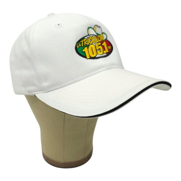 La Tricolor 105.1 FM Adjustable Tuck Strap Cap Trucker Baseball Embroidered Hat - Picture 3 of 13